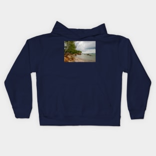 TubKeak Beach, Krabi Province, Thailand. Kids Hoodie